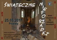 EDeN - dzień skupienia dla młodych dorosłych - marzec 2017